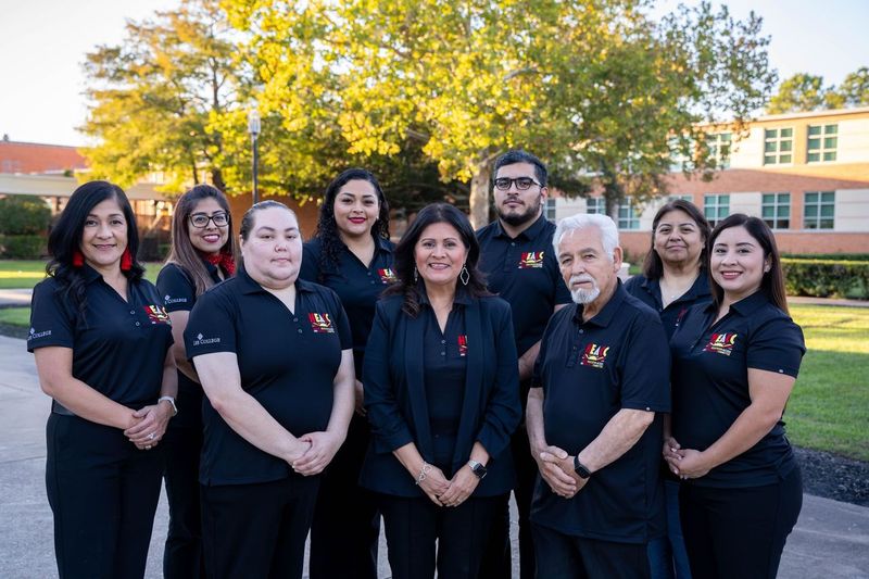 HEACC Officers: Daisy Aramburo, HEACC Co-Liaison Emily Gomez, HEACC Secretary Dr. Victoria Marron, HEACC Co-Liaison Melissa Valencia, HEACC President Dr. Rolando Valdez, HEACC Vice-President